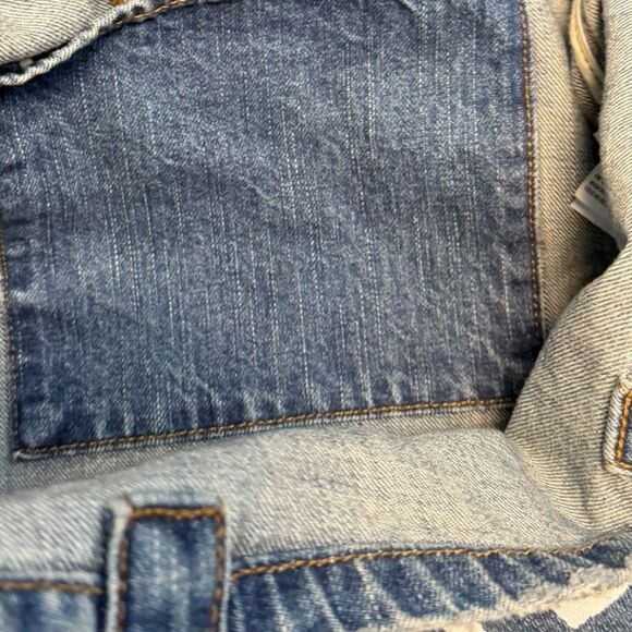 AMERICAN EAGLE Women’s Light Blue Denim Tote Bag One Size - Picture 3 of 5